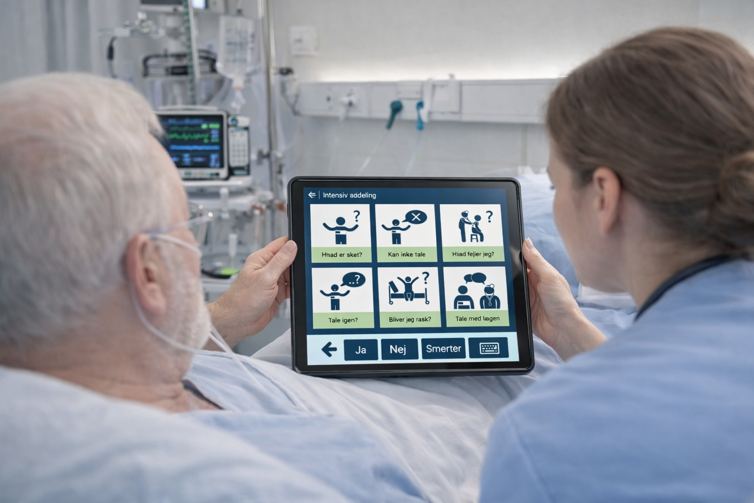 Talk2Care in intensive care