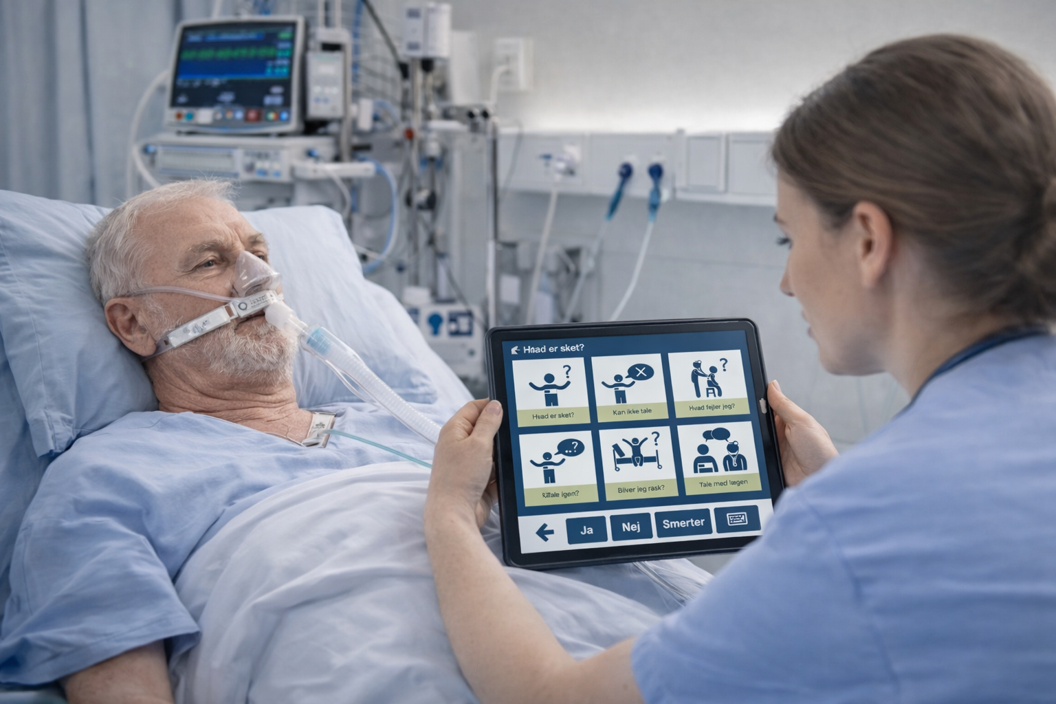 Talk2Care for patient and staff dialogue