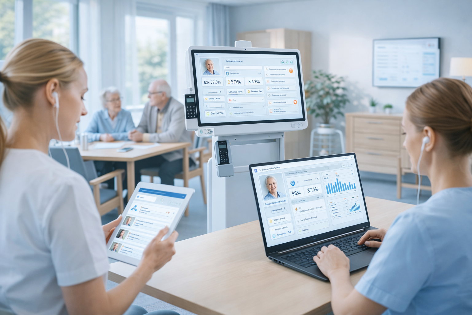 FlexCare communication and participation interface