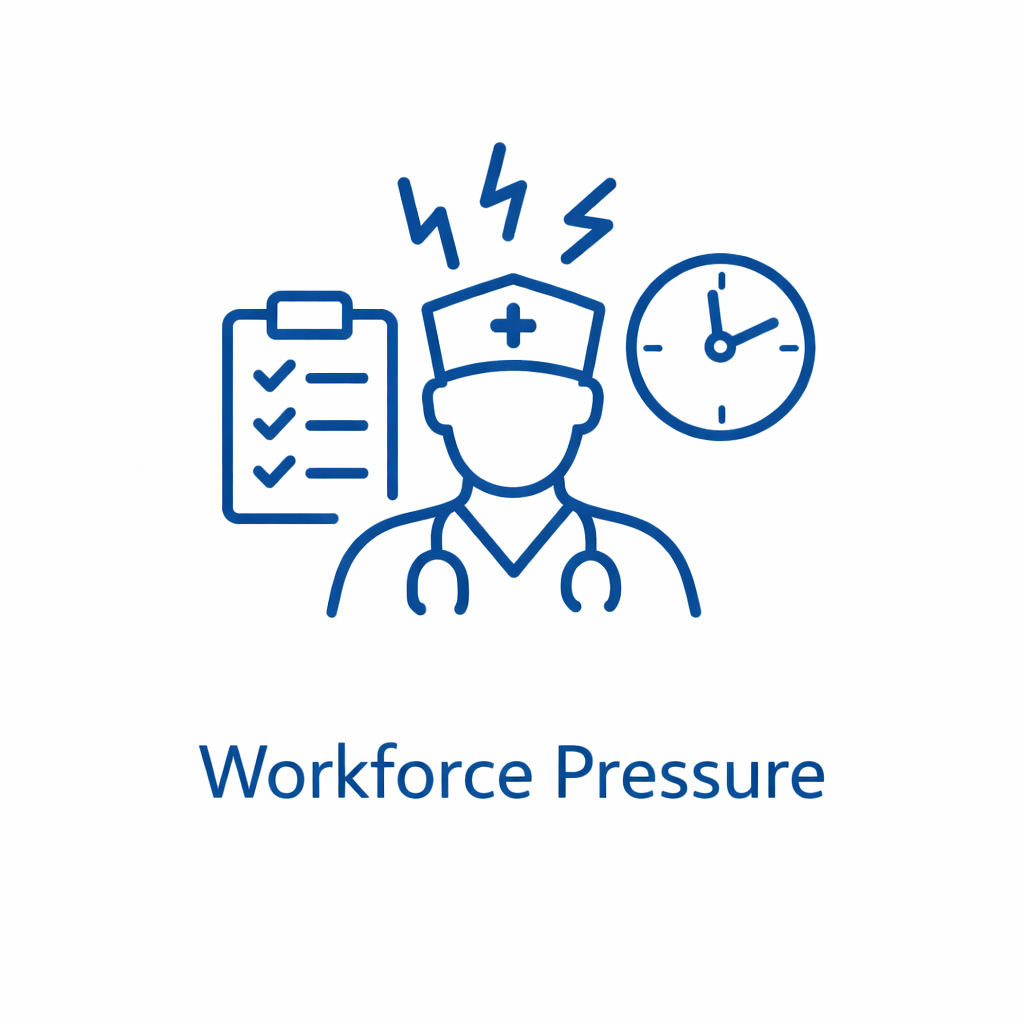 Workforce pressure icon