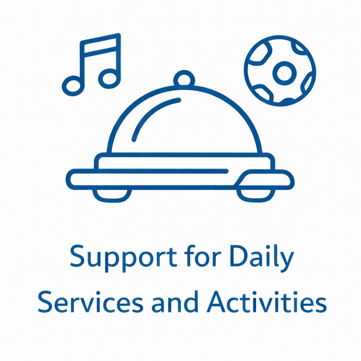 Support for daily services and activities