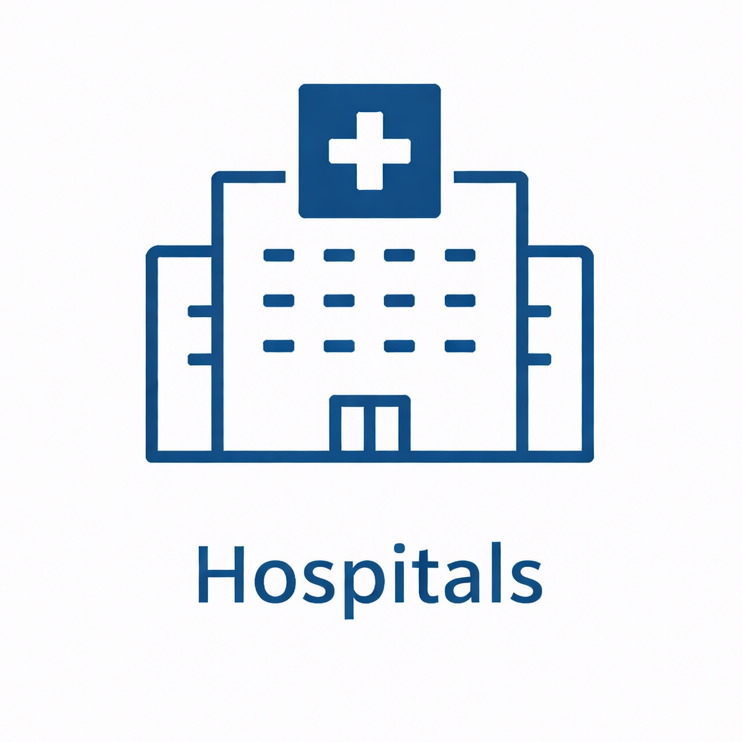 Hospitals using FlexCare