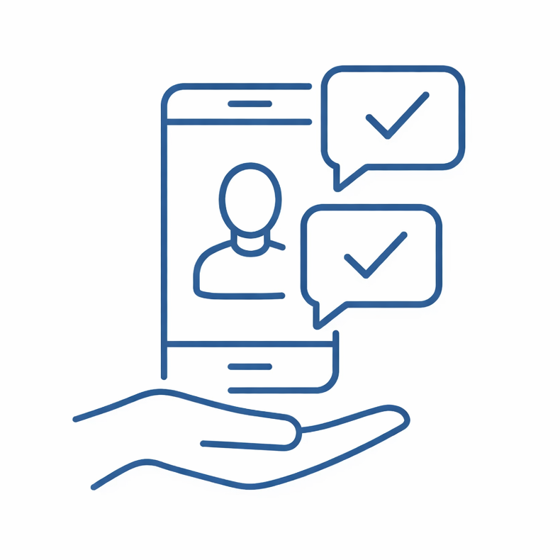 Communication tool illustration