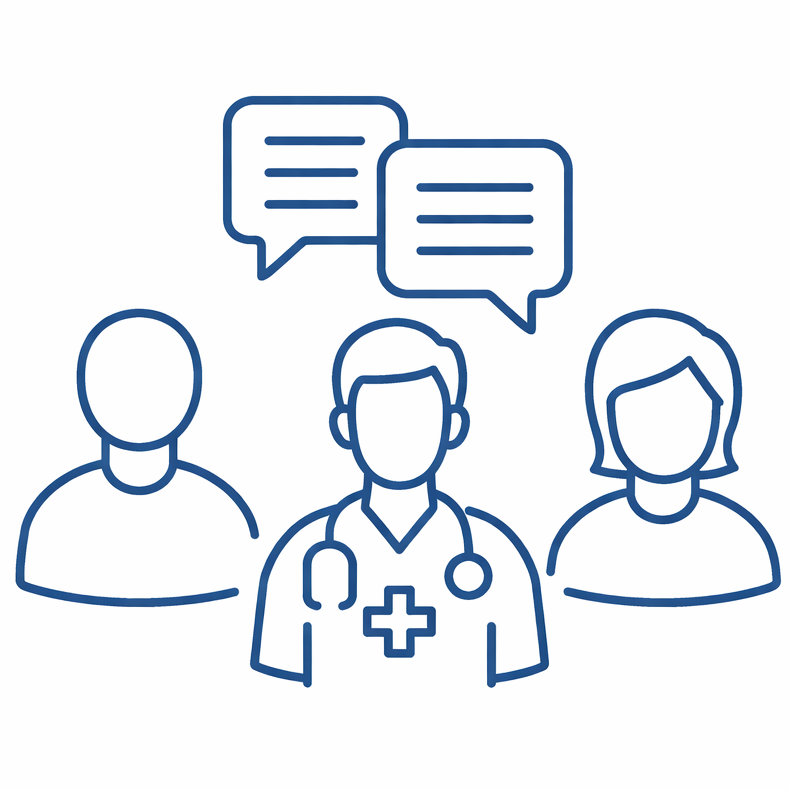 Dialogue support illustration